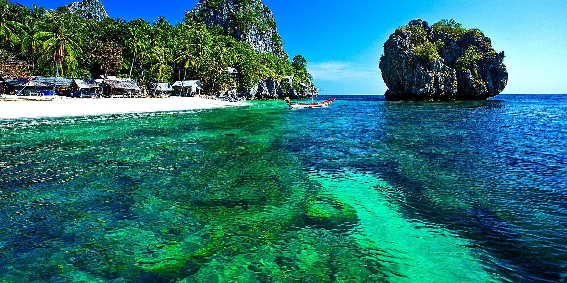In Chumphon lockt die Insel Lan Ka Jew mit weißem Strand, glasklarem Wasser und natürlicher Schönheit © Thailändisches Fremdenverkehrsamt