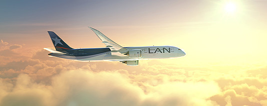 Boeing 787-9 der LAN Airlines © LATAM Airlines Group