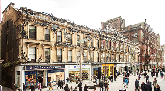 Das Einkaufszentrum Princes Square in Glasgow © Glasgow Life